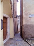 Calle del Barrio Medieval. Bocairent, Valencia